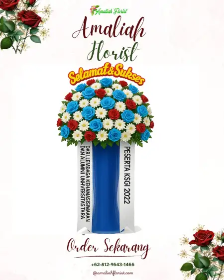 Standing Flowers Tuak Daun Merah